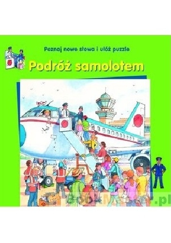 Okładka: Gisela Fischer - Podróż samolotem. Poznaj nowe słowa i ułóż puzzle