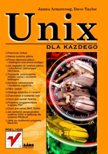 Okładka: James Armstrong - UNIX dla każdego