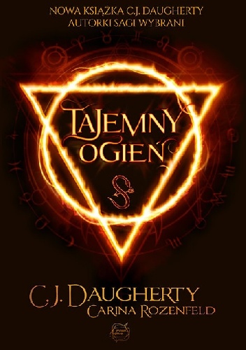 Okładka: C.J. Daugherty - Tajemny ogień