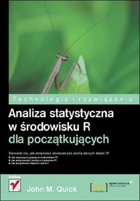 Okładka: John M. Quick - Analiza statystyczna w środowisku R dla początkujących
