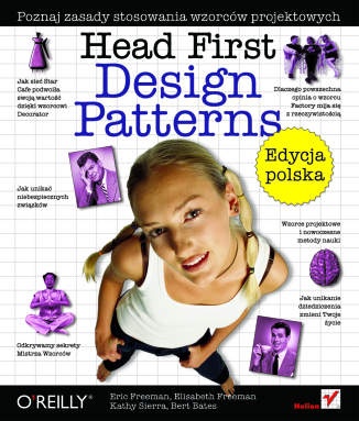 Okładka: Eric Freeman - Head First Design Patterns. Edycja polska
