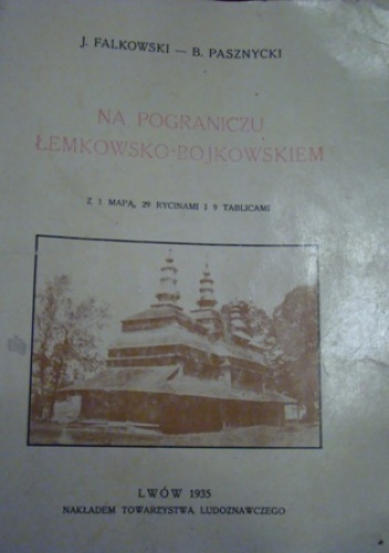 Okładka: Jan Falkowski - Na pograniczu łemkowsko-bojkowskiem