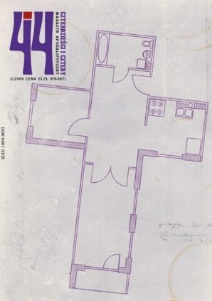 Okładka: Jerzy Sosnowski - Czterdzieści i cztery. Magazyn apokaliptyczny, nr 2 / 2009 - Koniec końców