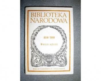 Okładka: Julian Tuwim - Wiersze wybrane