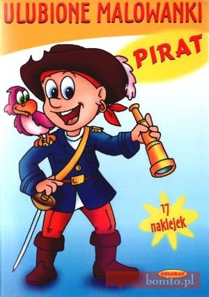 Okładka:  praca zbiorowa - Pirat. Ulubione Malowanki