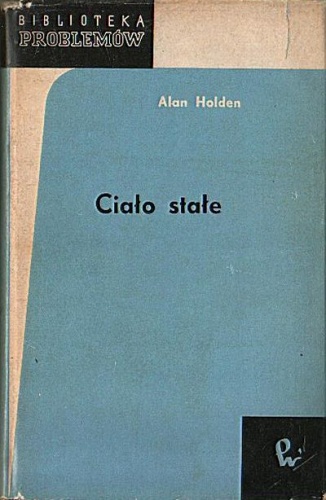 Okładka: Alan Holden - Ciało stałe