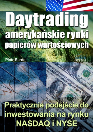 Okładka: Piotr Surdel - Daytrading - amerykańskie rynki papierów wartościowych - e-book
