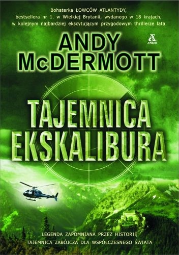 Okładka: Andy McDermott - Tajemnica Ekskalibura