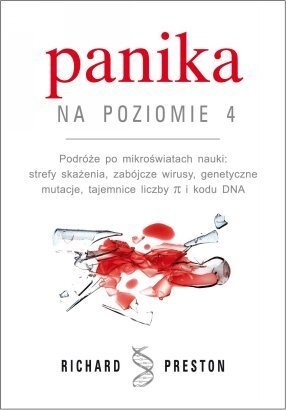 Okładka: Richard Preston - Panika na poziomie 4