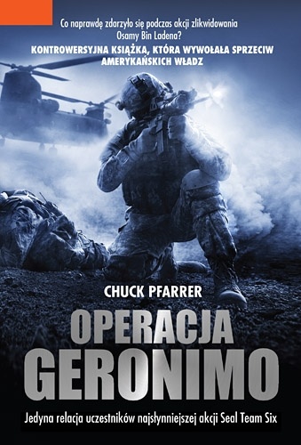 Okładka: Chuck Pfarrer - Operacja Geronimo