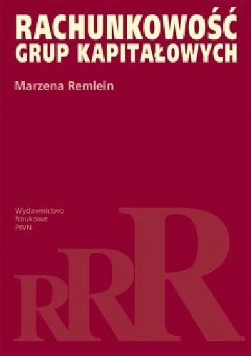 Okładka: Marzena Remlein - Rachunkowość grup kapitałowych
