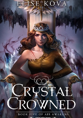 Okładka: Elise Kova - Crystal Crowned