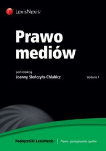 Okładka: Joanna Sieńczyło-Chlabicz - Prawo mediów