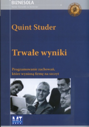 Okładka: Quint Stunder - Trwałe wyniki