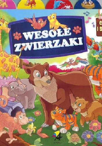 Okładka:  praca zbiorowa - Wesołe zwierzaki. Czytaj i słuchaj