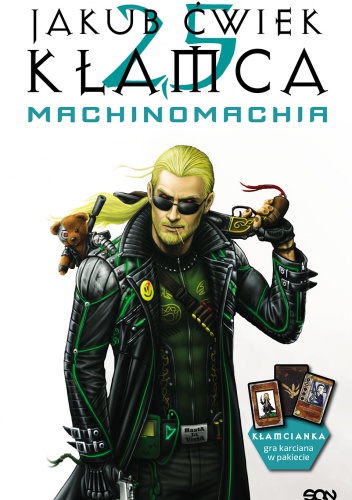 Okładka: Jakub Ćwiek - Kłamca 2,5. Machinomachia
