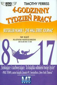 Okładka: Timothy Ferriss - 4-godzinny tydzień pracy