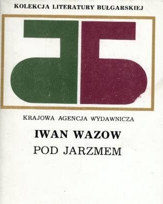 Okładka: Iwan Wazow - Pod jarzmem