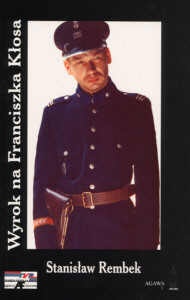 Okładka: Stanisław Rembek - Wyrok na Franciszka Kłosa