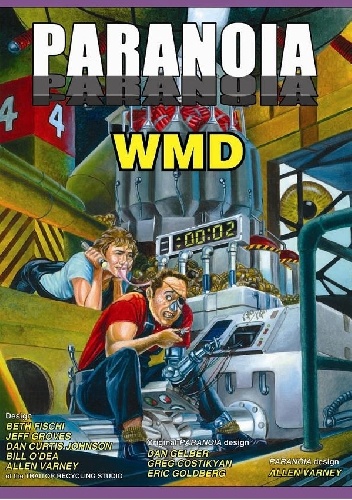 Okładka: Allen Varney - Paranoia WMD