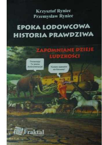 Okładka: Krzysztof Ryniec - Epoka lodowcowa. Historia prawdziwa