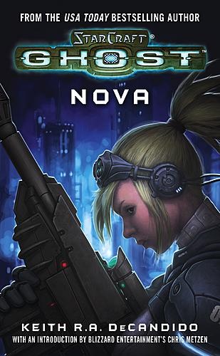 Okładka: Keith R.A. DeCandido - StarCraft: Ghost: Nova