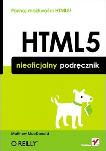 Okładka: Matthew MacDonald - HTML5. Nieoficjalny podręcznik