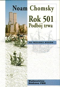 Okładka: Noam Chomsky - Rok 501. Podbój trwa.
