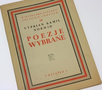 Okładka: Cyprian Kamil Norwid - Poezje wybrane