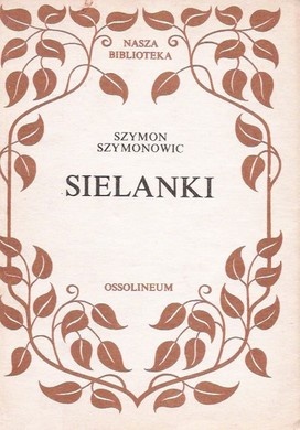 Okładka: Szymon Szymonowic - Sielanki