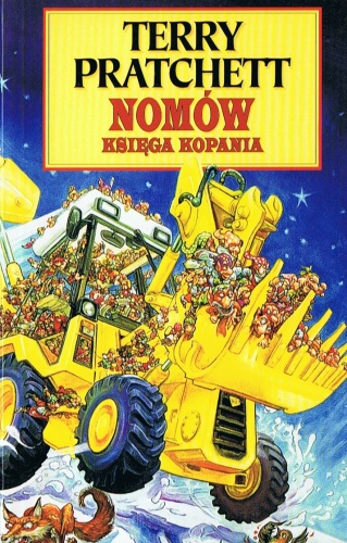 Okładka: Terry Pratchett - Nomów Księga Kopania