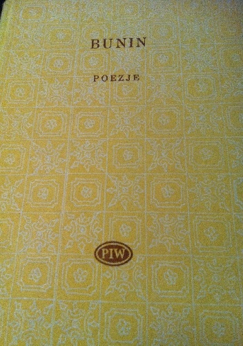 Okładka: Iwan Bunin - Poezje
