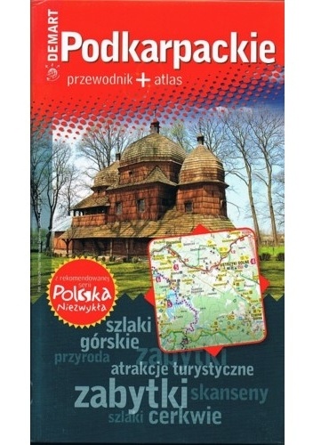 Okładka:  praca zbiorowa - Podkarpackie. Przewodnik + atlas
