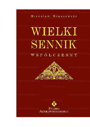 Okładka: Mirosław Winczewski - Wielki sennik współczesny