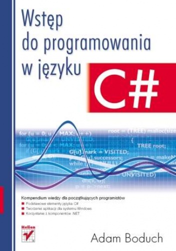 Okładka: Adam Boduch - Wstęp do programowania w języku C#