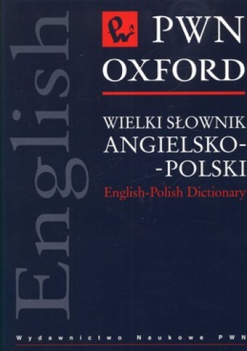 Okładka:  - Wielki słownik angielsko-polski. PWN Oxford +CD