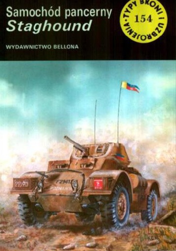Okładka: Janusz Magnuski - Samochód pancerny Staghound