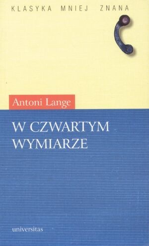 Okładka: Antoni Lange - W czwartym wymiarze