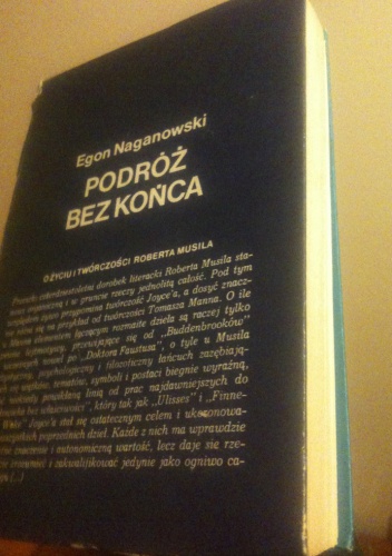 Okładka: Egon Naganowski - Podróż bez końca. O życiu i twórczości Roberta Musila