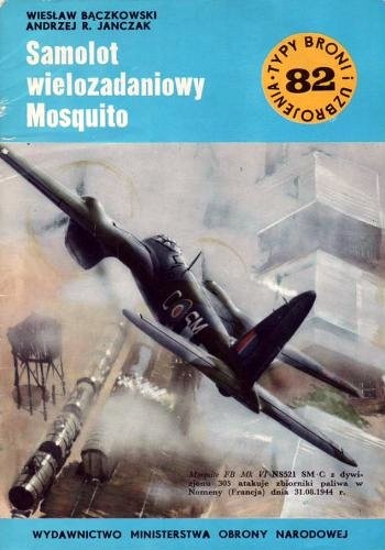 Okładka: Andrzej R. Janczak - Samolot wielozadaniowy Mosquito