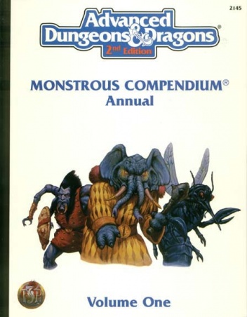 Okładka: David Wise - Monstrous Compendium Annual Volume One