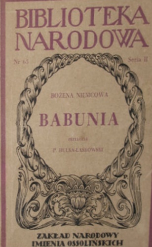 Okładka: Božena Němcová - Babunia