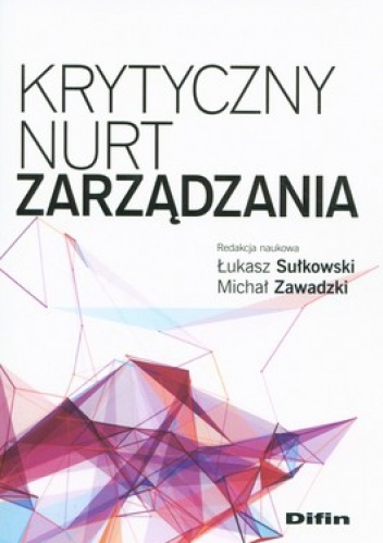 Okładka: Łukasz Sułkowski - Krytyczny nurt zarządzania