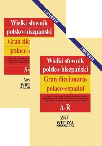 Okładka: Oskar Perlin - Wielki słownik polsko-hiszpański z suplementem T. 1,2