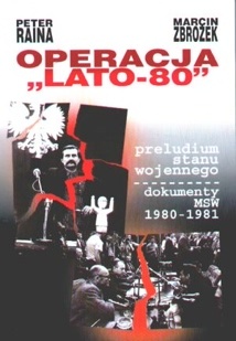 Okładka: Peter Raina - Operacja Lato-80