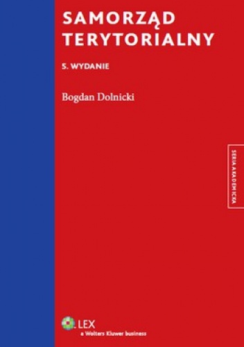 Okładka: Bogdan Dolnicki - Samorząd terytorialny
