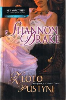 Okładka: Shannon Drake - Złoto pustyni