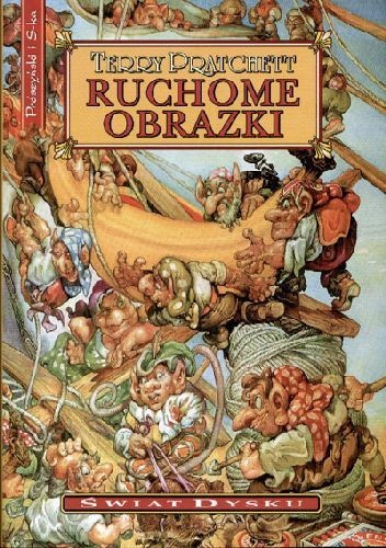 Okładka: Terry Pratchett - Ruchome obrazki