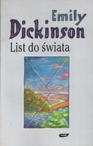 Okładka: Emily Dickinson - List do świata