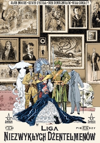 Okładka: Alan Moore - Liga Niezwykłych Dżentelmenów. Tom 1